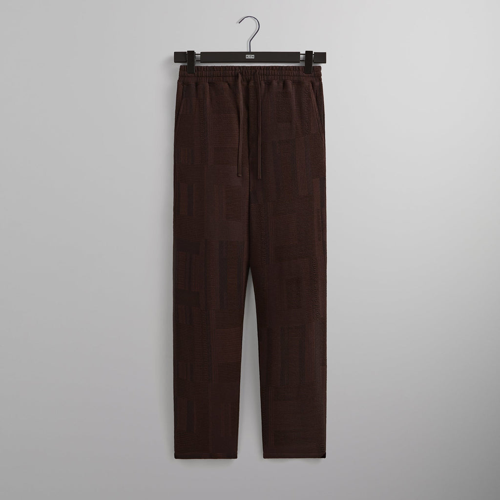 Kith Geometric Knit Elmhurst Pant - Incognito
