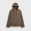 Kith Microsuede Puffed Jaysen Hoodie - Pecan