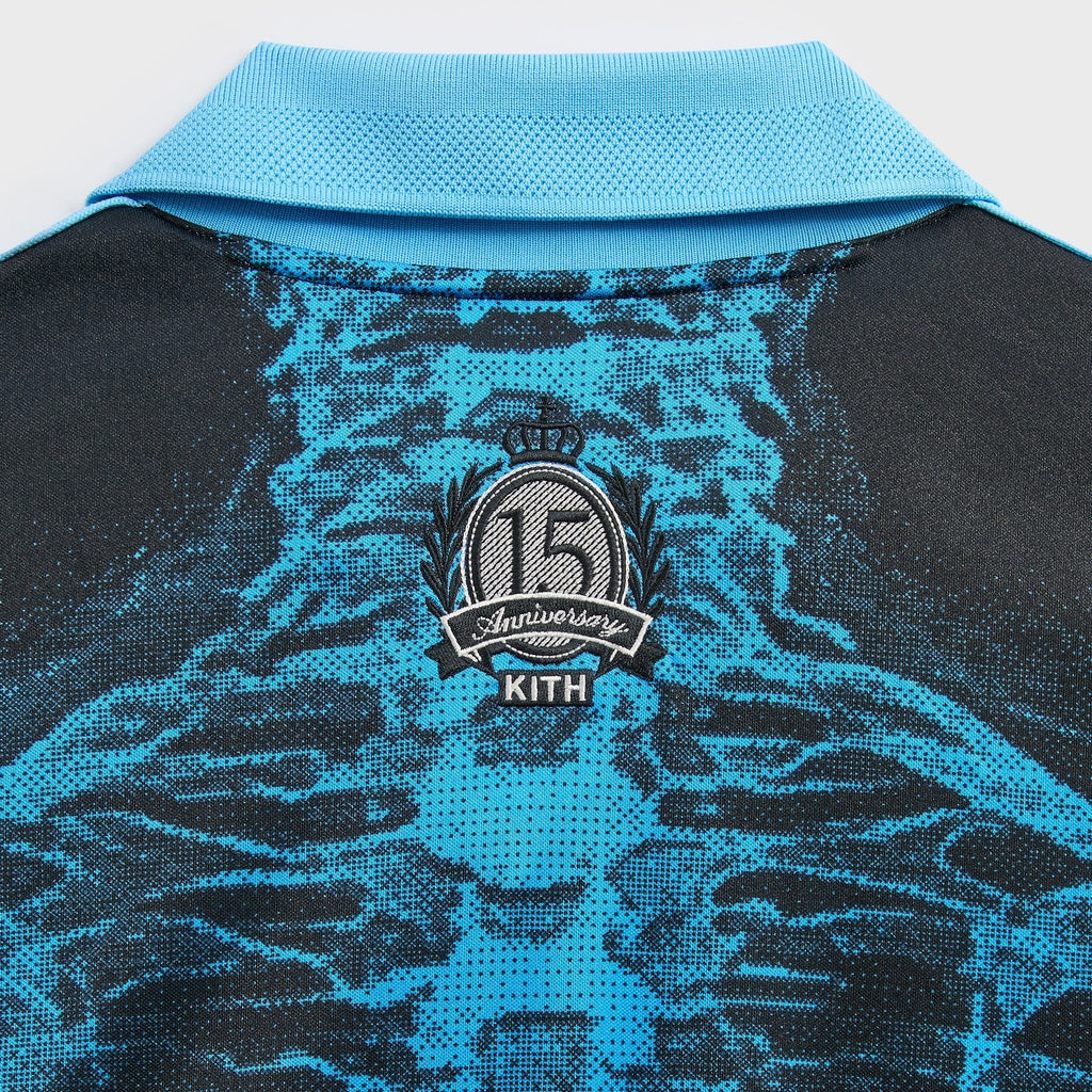 Kith & Messi for adidas Football Skeleton Goalkeeper Long Sleeve Tee - Black / Blue