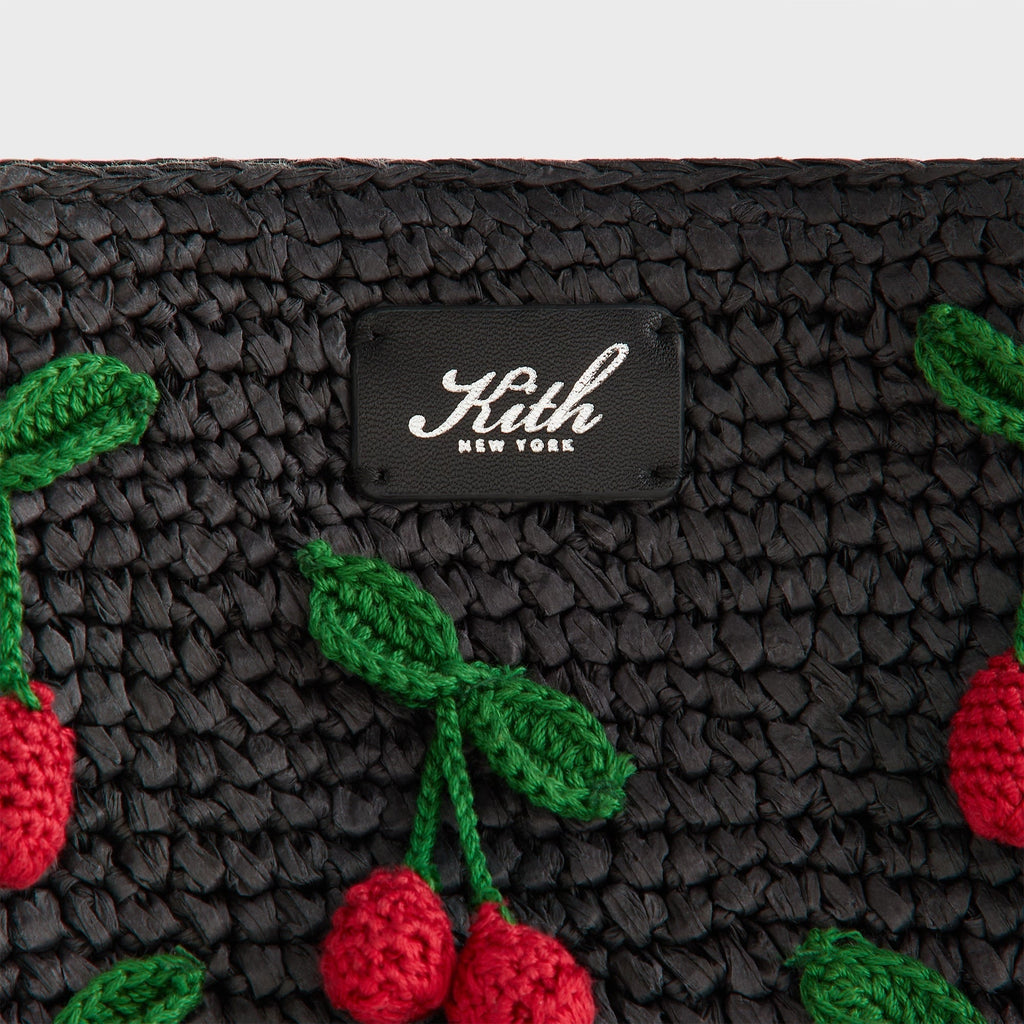 Kith Women Cherry Raffia Mini Katie - Black