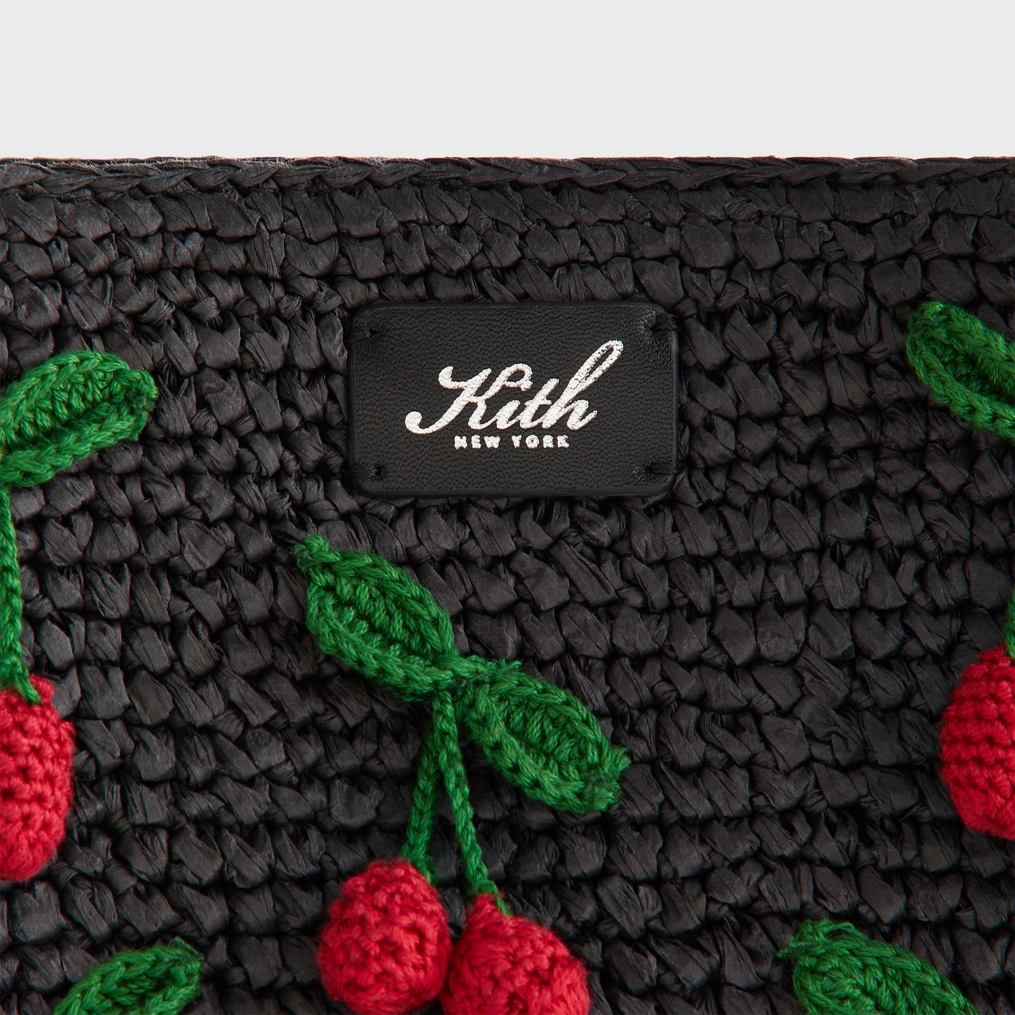 Kith Women Cherry Raffia Mini Katie - Black