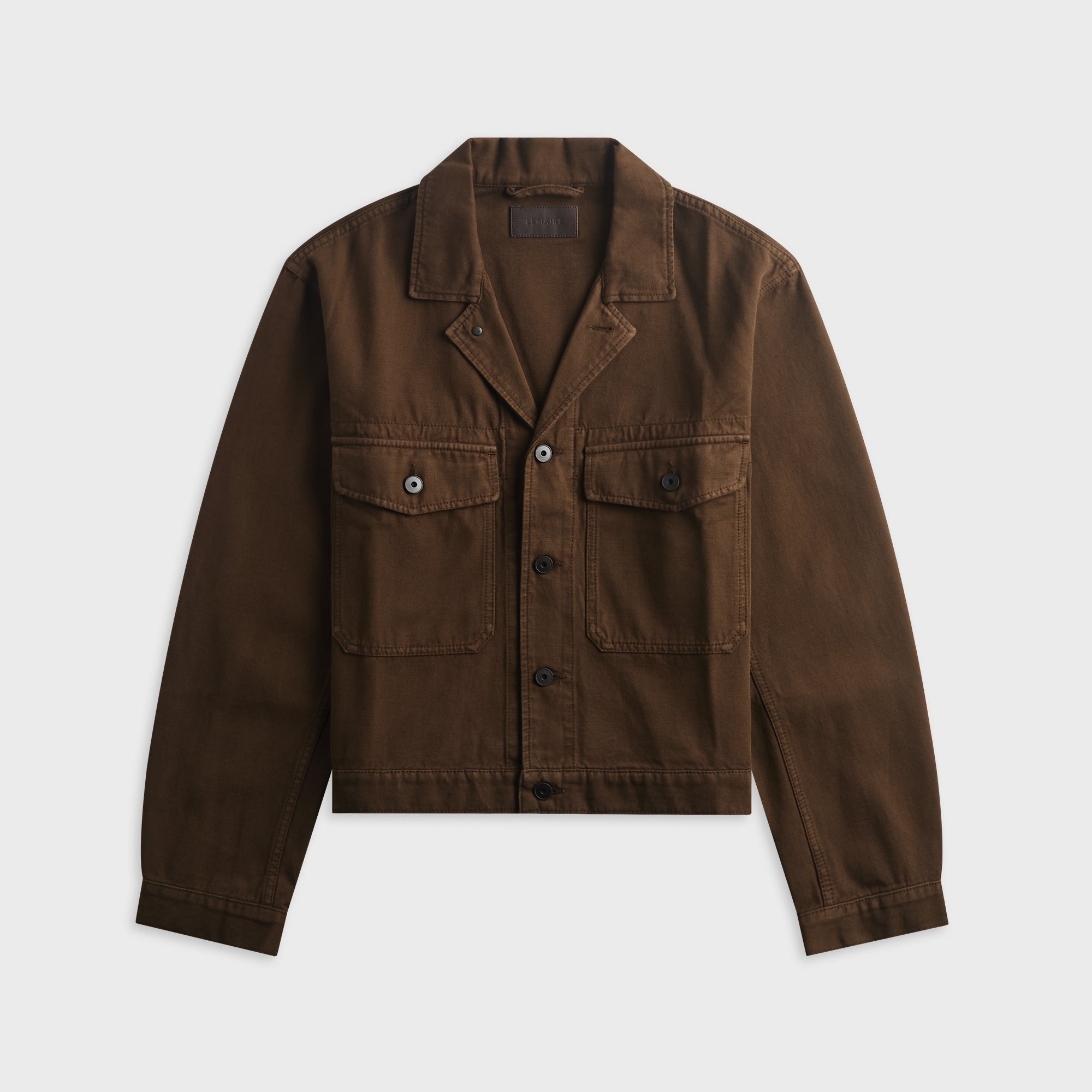 Lemaire Trucker Jacket - Cacao