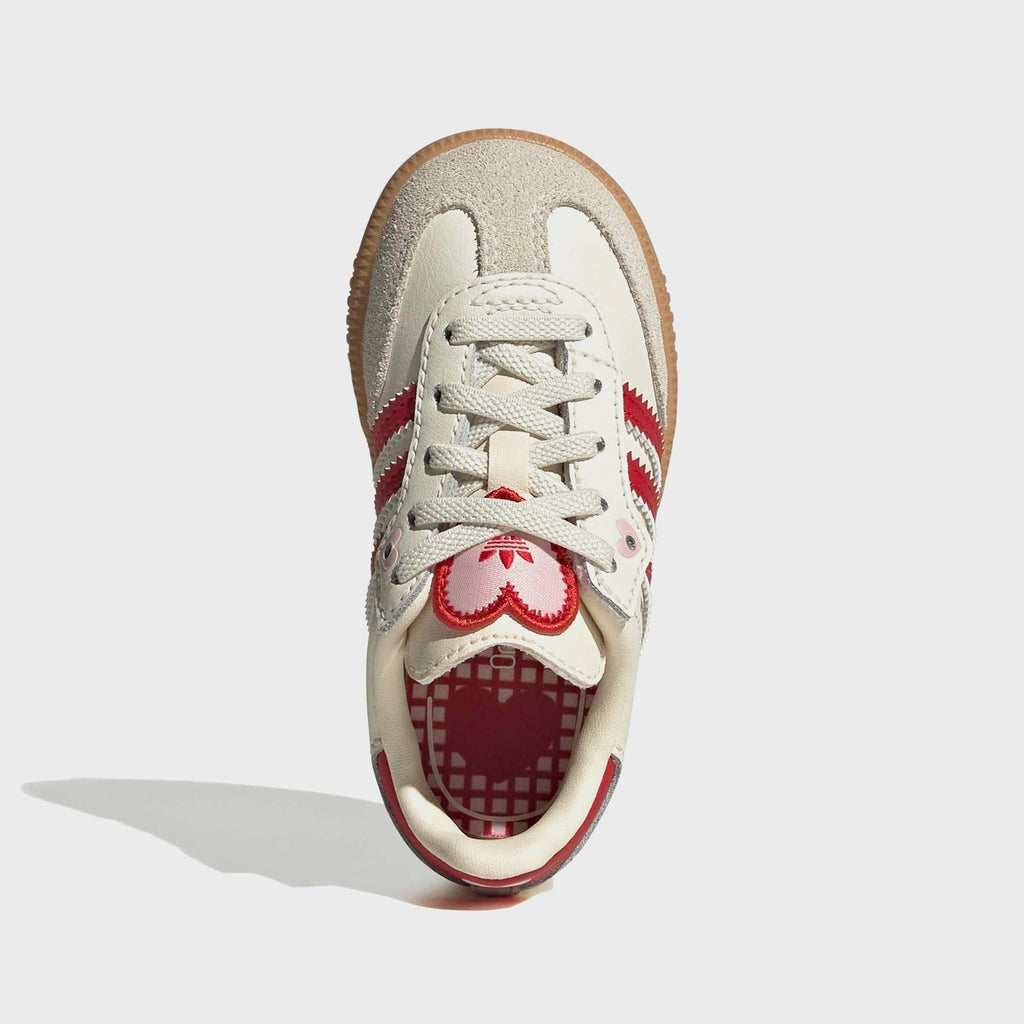 adidas TD Samba OG - Cream White / Better Scarlet / Gum 3