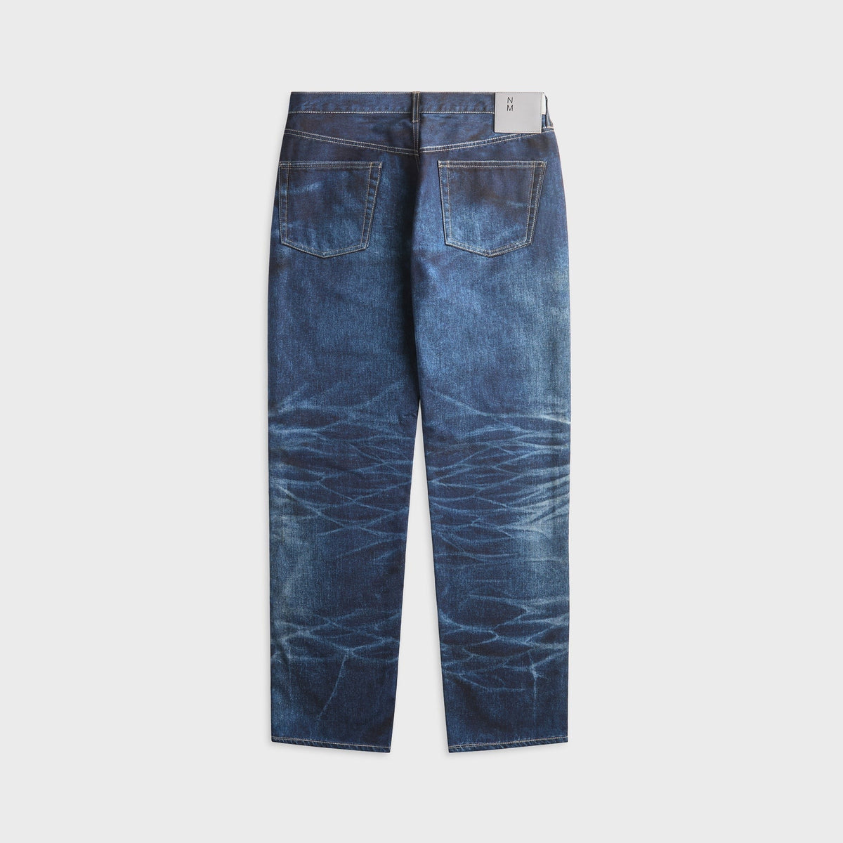 Junya Watanabe MAN x New Manual Printed Denim Pant - Indigo