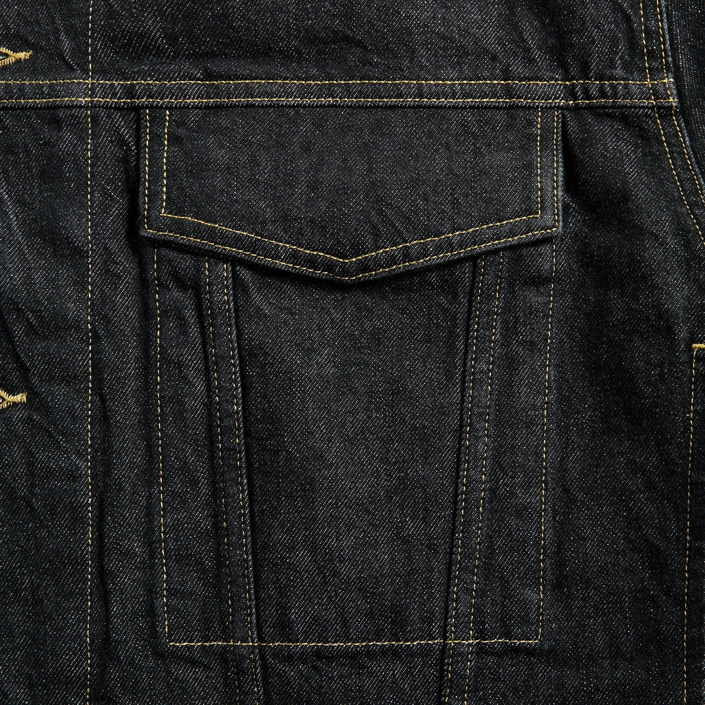 Studio Nicholson Classic Denim Jacket - Black
