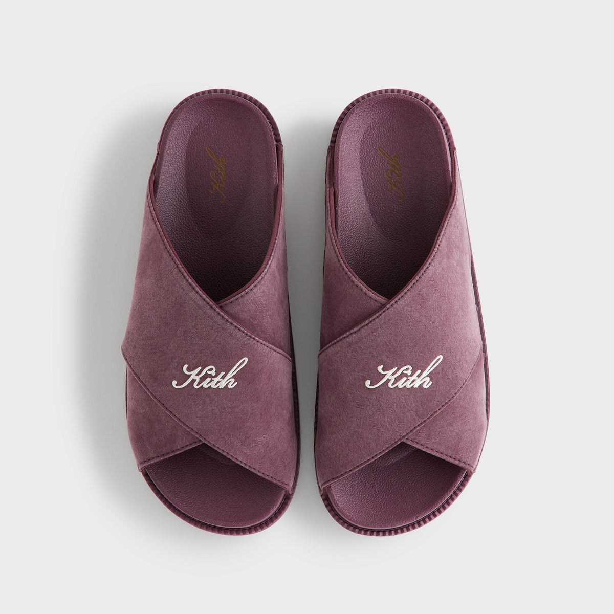 Kith Women Criss Cross Slides - Magma
