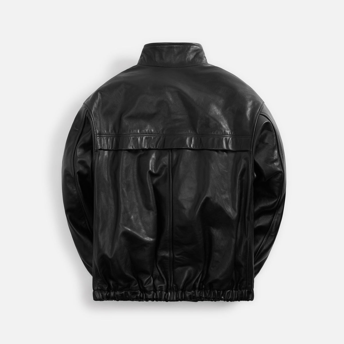 Lemaire Boxy Leather Blouson - Dark Chocolate