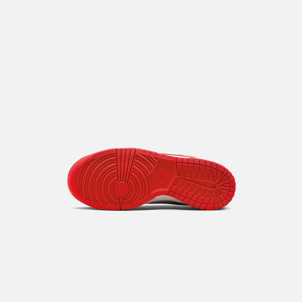 Nike Grade School Dunk High - Summit White / Track Red
