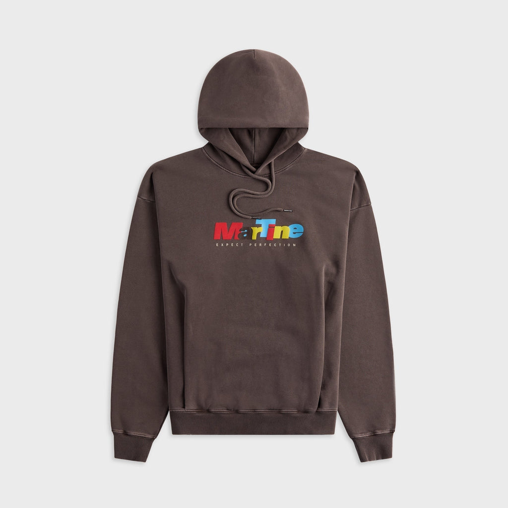 Martine Rose Classic Hoodie - Brown Washed
