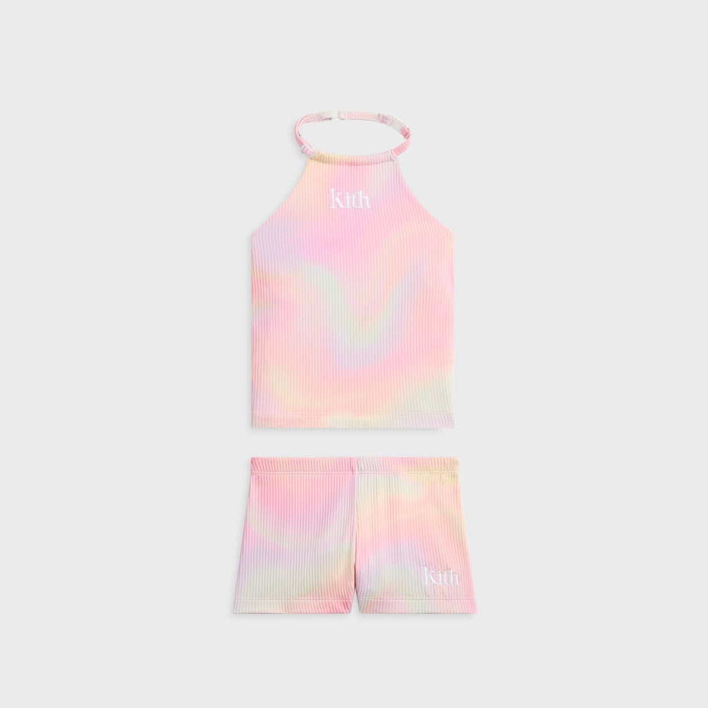 Kith Kids Textured Tankini Set - Bubble