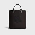 Kith Suede Applique Canvas Tote - Black