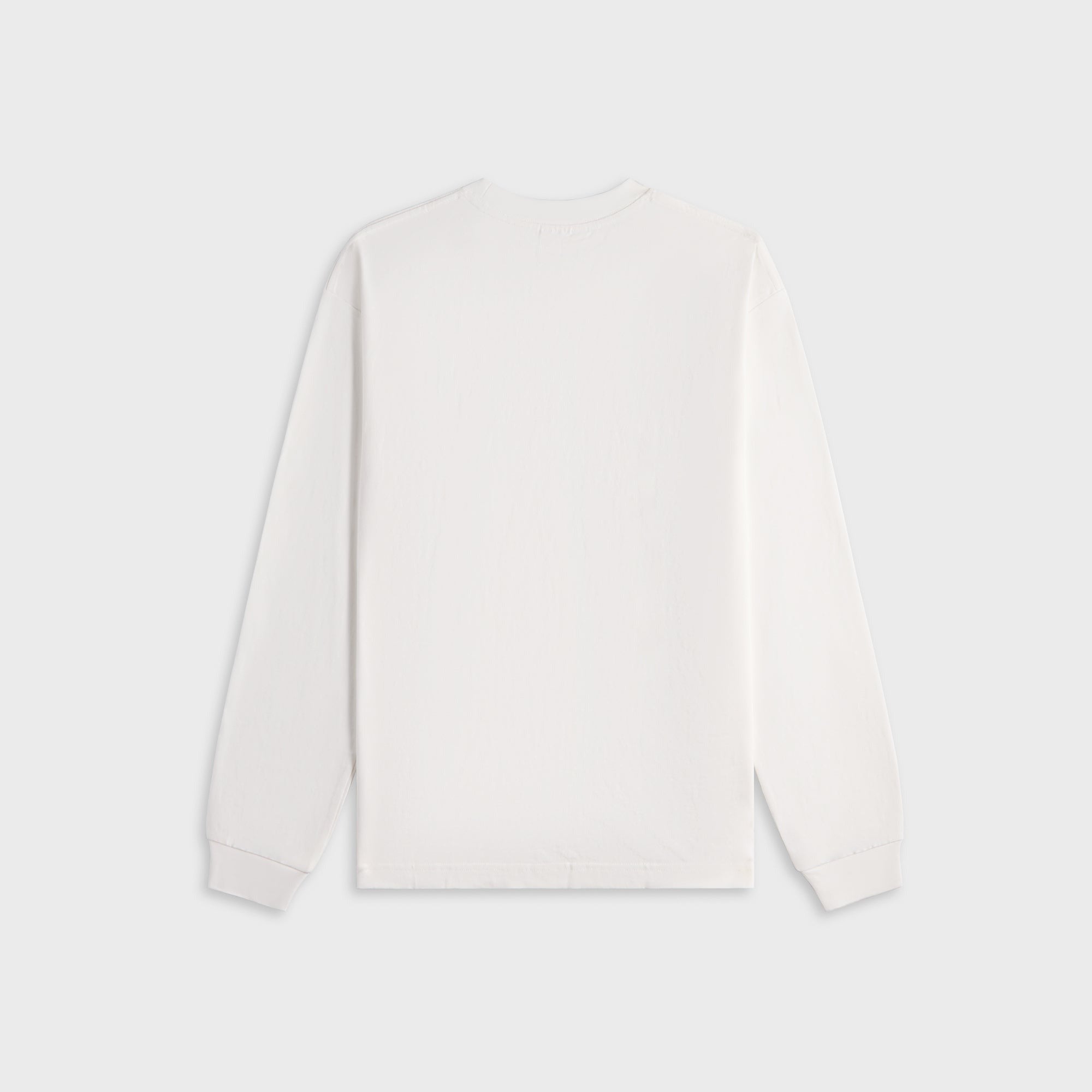 Metalwood Word Long Sleeve Tee - White