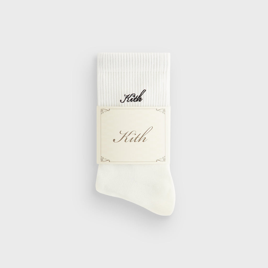 Kith Women 3-Pack Lightweight Cotton Classic Crew Sock - Multi