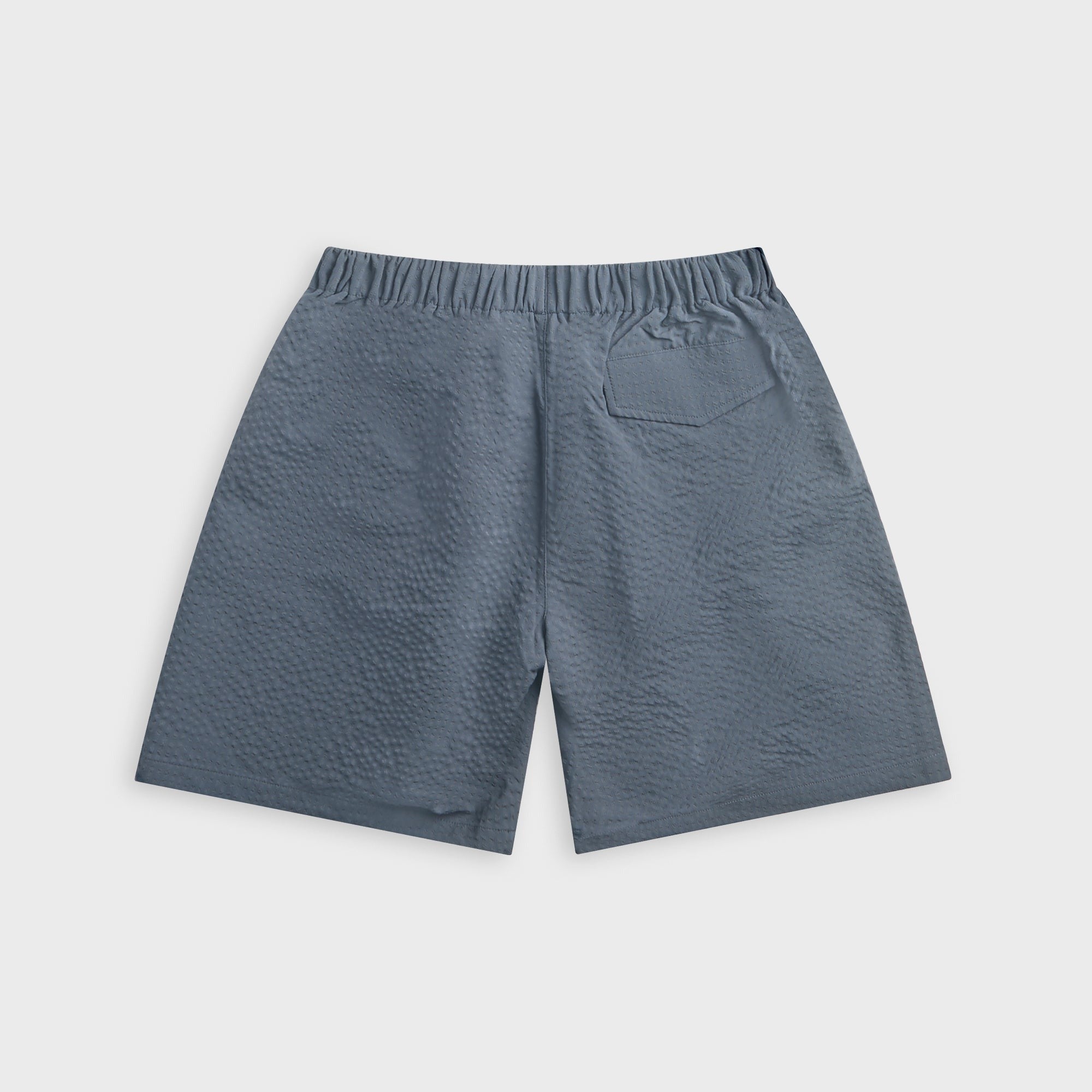 Metalwood Seersucker Spa Short - Navy