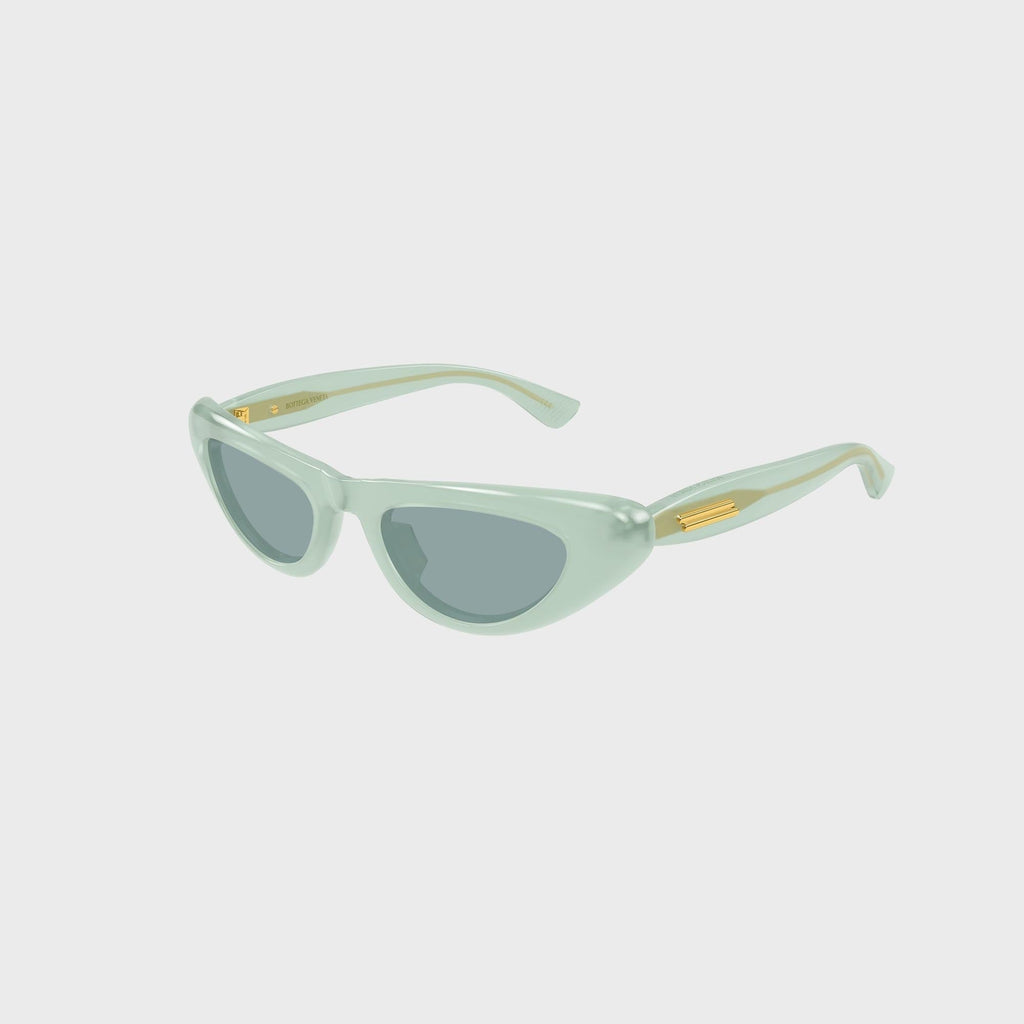 Bottega Veneta Bombe Cat-Eye Sunglasses - Green