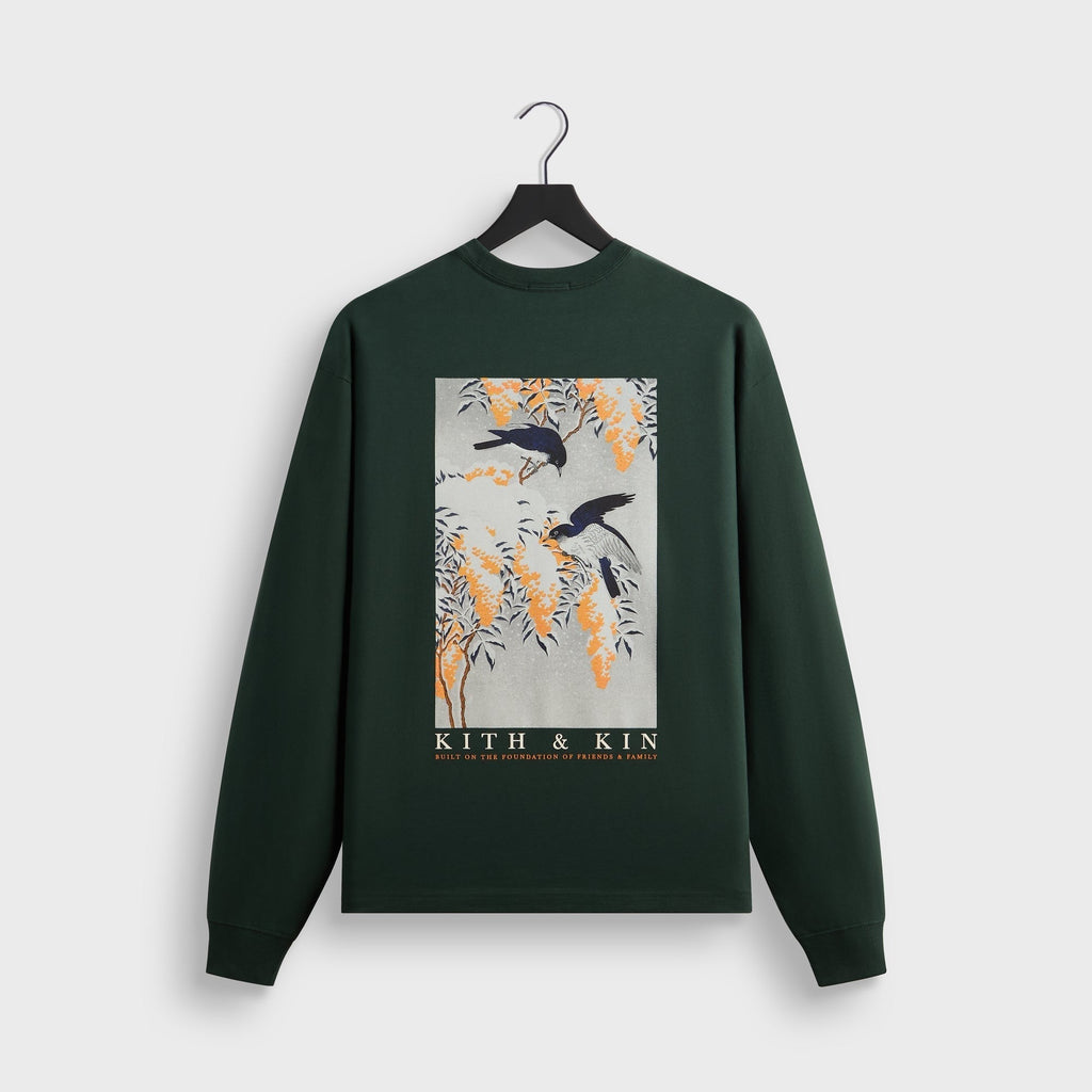 Kith Winter Tailbird Long Sleeve Pocket Tee - Stadium