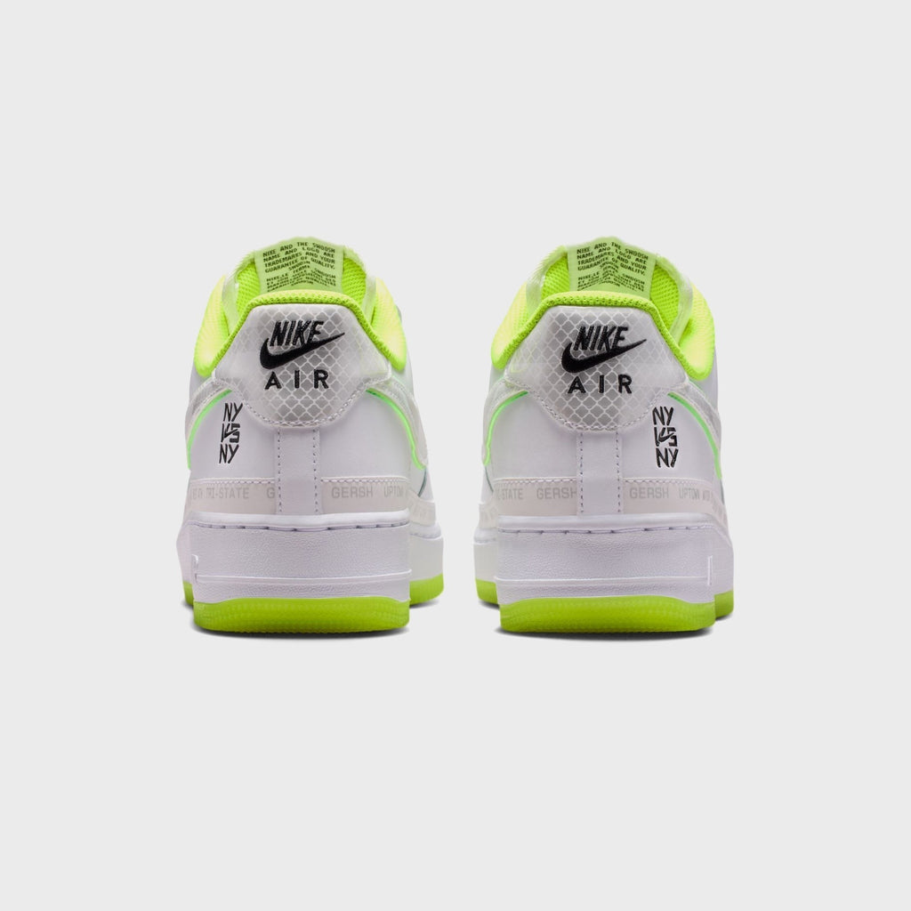 Nike Air Force 1 '07 - White / White / Barely Volt / Black