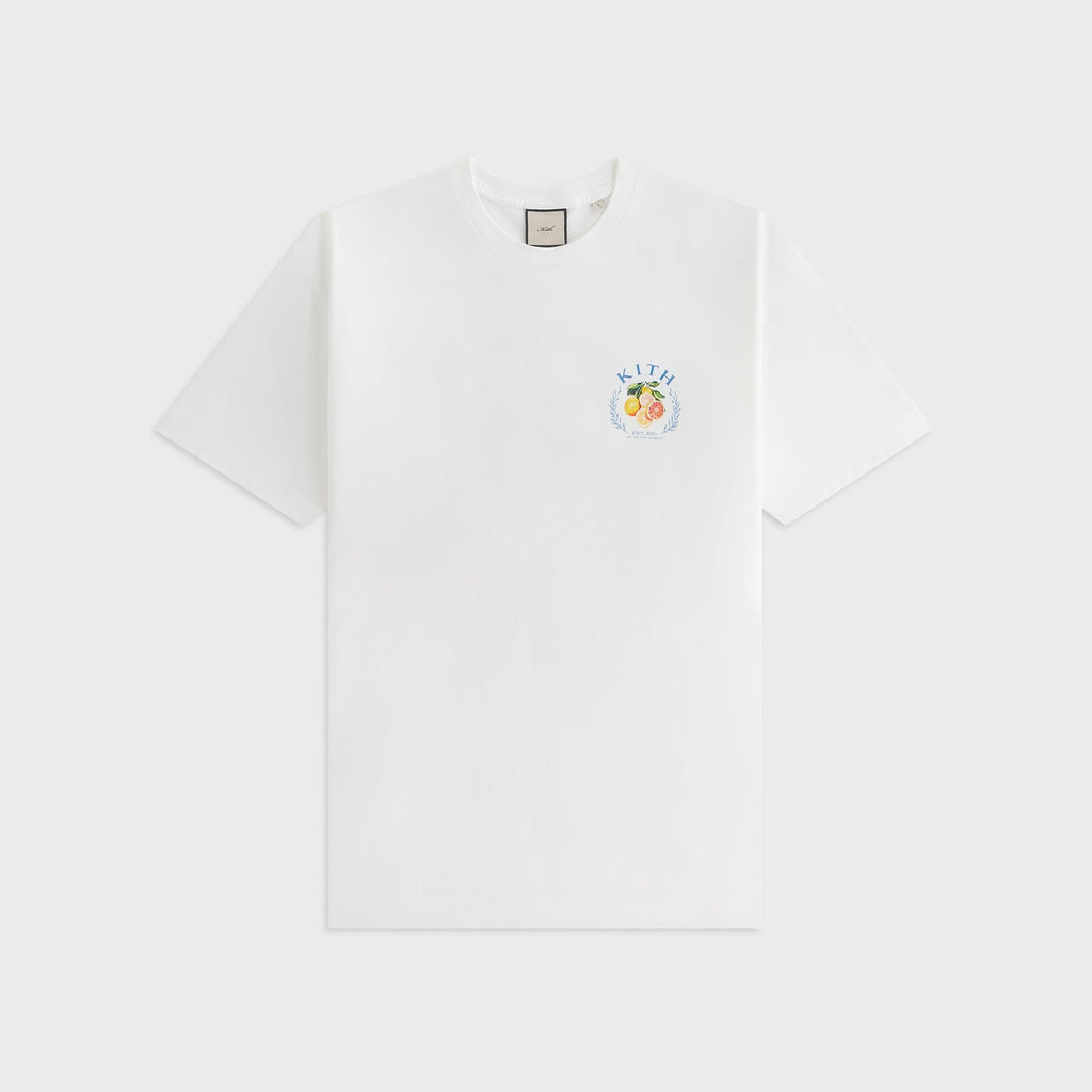 Kith Women Vintage Citrus Crest Tee - White