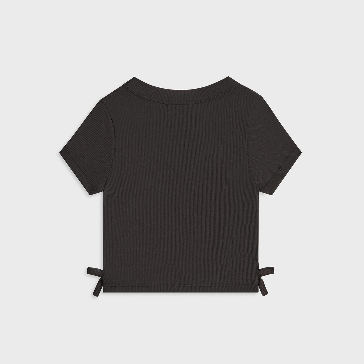 Kith Kids Mulberry Ruched Rib Tee - Black