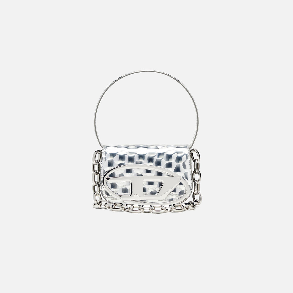 Diesel 1DR Bag - Textured Silver