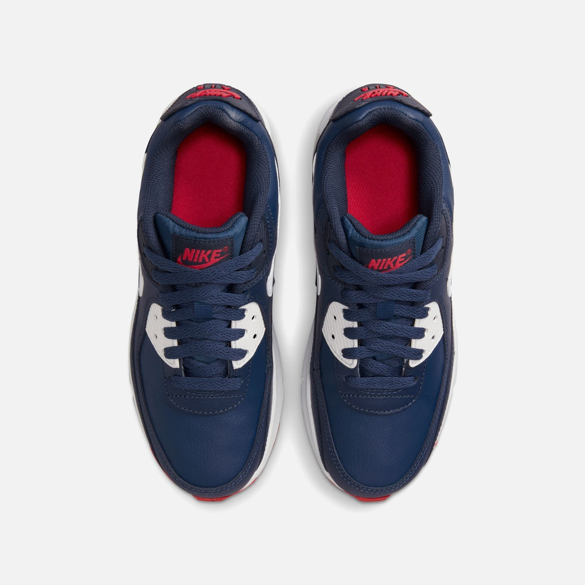 Nike GS Air Max 90 Ltr - Obsidian / White / Midnight Navy