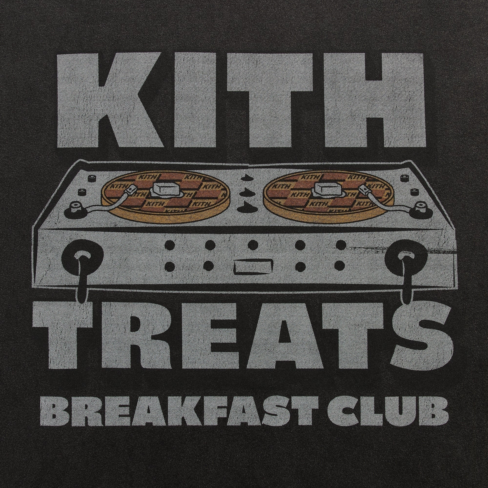 Kith Treats Breakfast Club Vintage Tee - Black