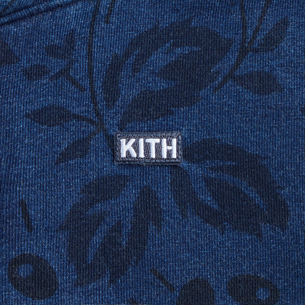 Kith Baby Full Zip Hoodie - Dark Indigo
