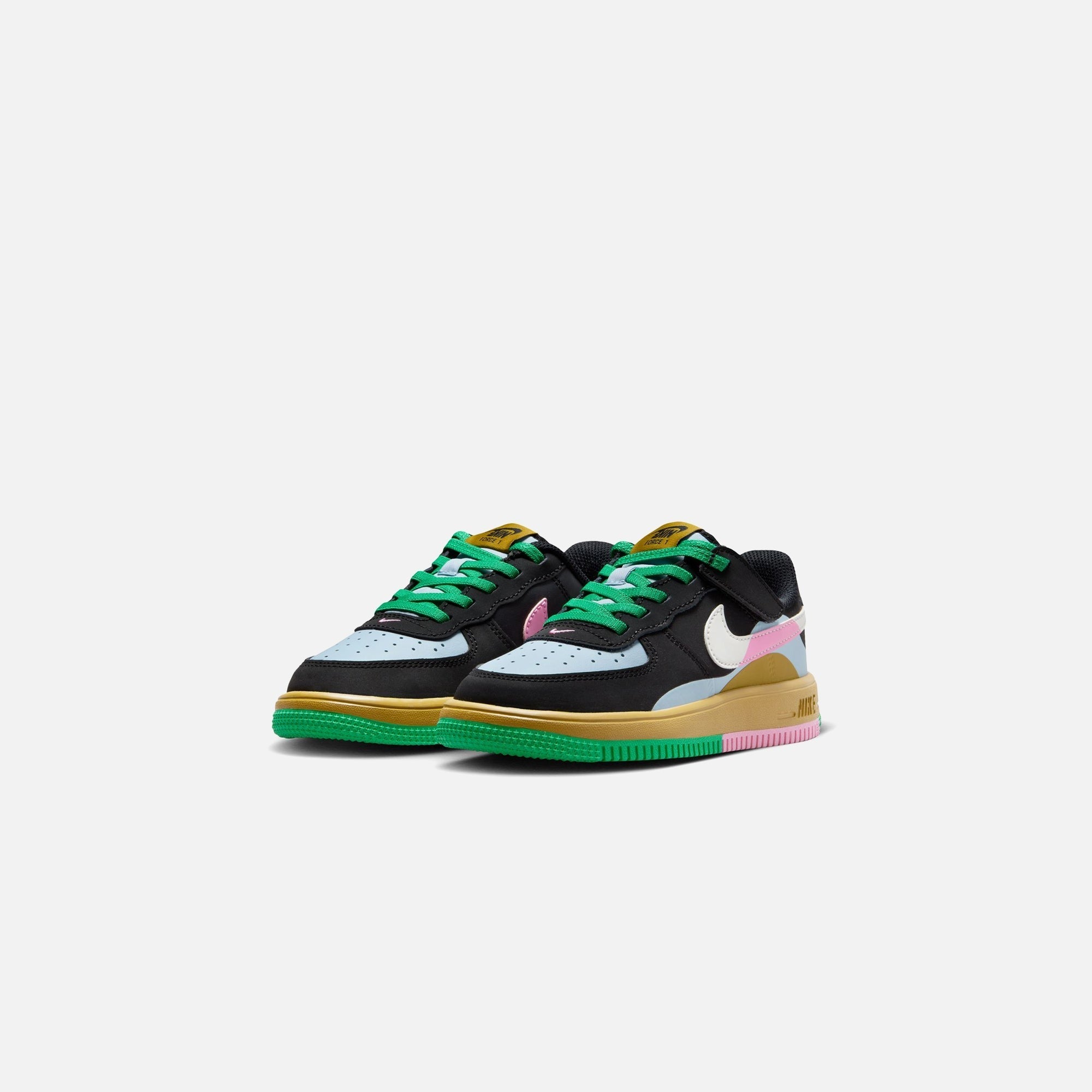 Nike PS Air Force 1 LV8 - Black / Summit White / Light Armory Blue