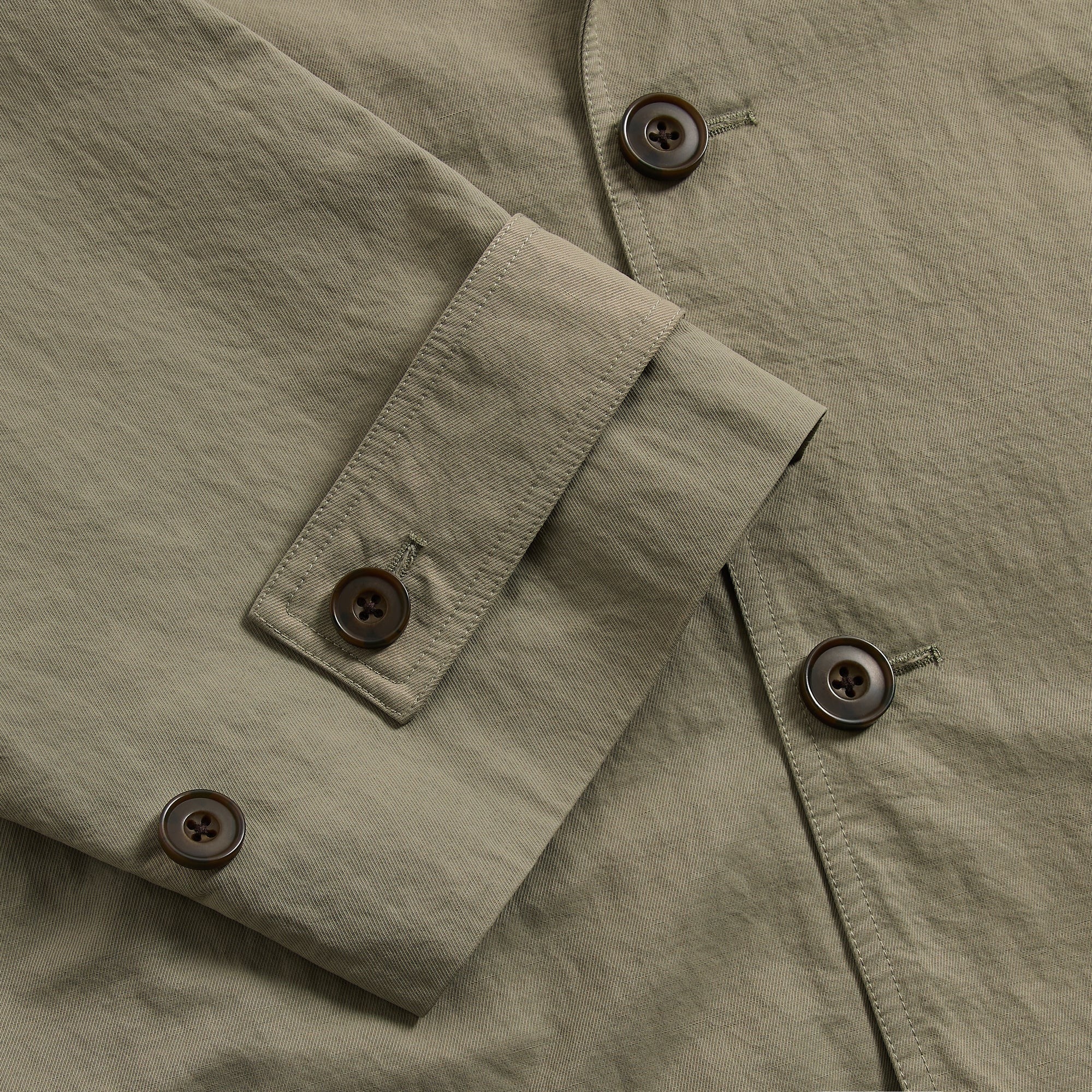 &Kin Washed Twill Nikolai Cropped Trench - Scene