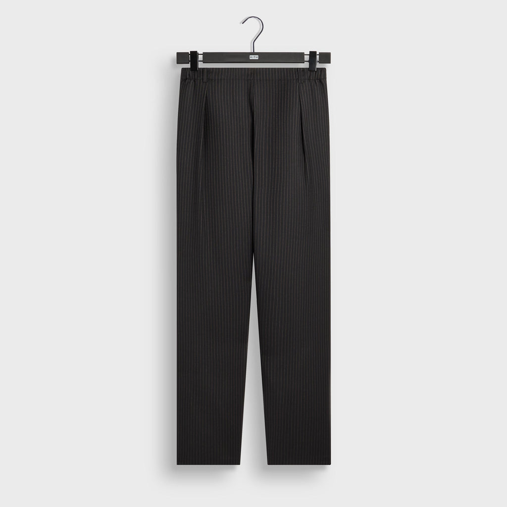 Kith Pinstripe Idris Pant - Black