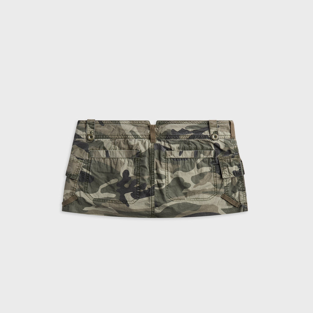 GUIZIO Cargo Skort - Olive Camo