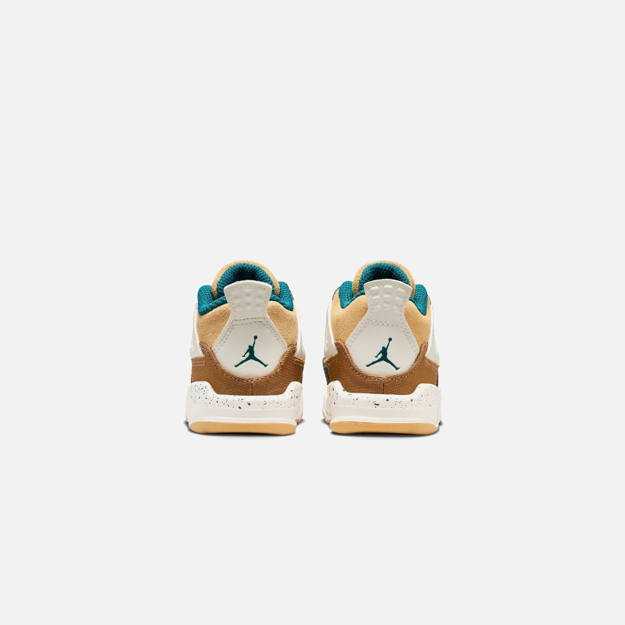 Nike TD Air Jordan 4 Retro - Cacao Wow / Geode Teal / Ale Brown