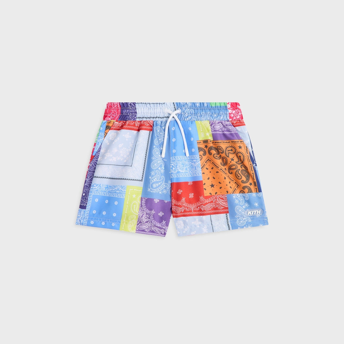 Kith Kids Bandana Splice Kai Swim Trunk - Lucky