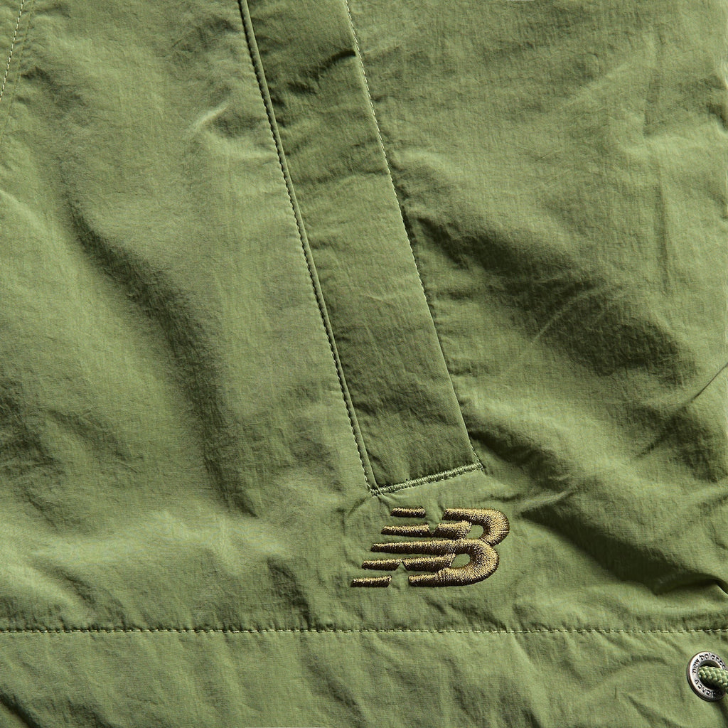 New Balance Grey Nylon Jacket - Oregano