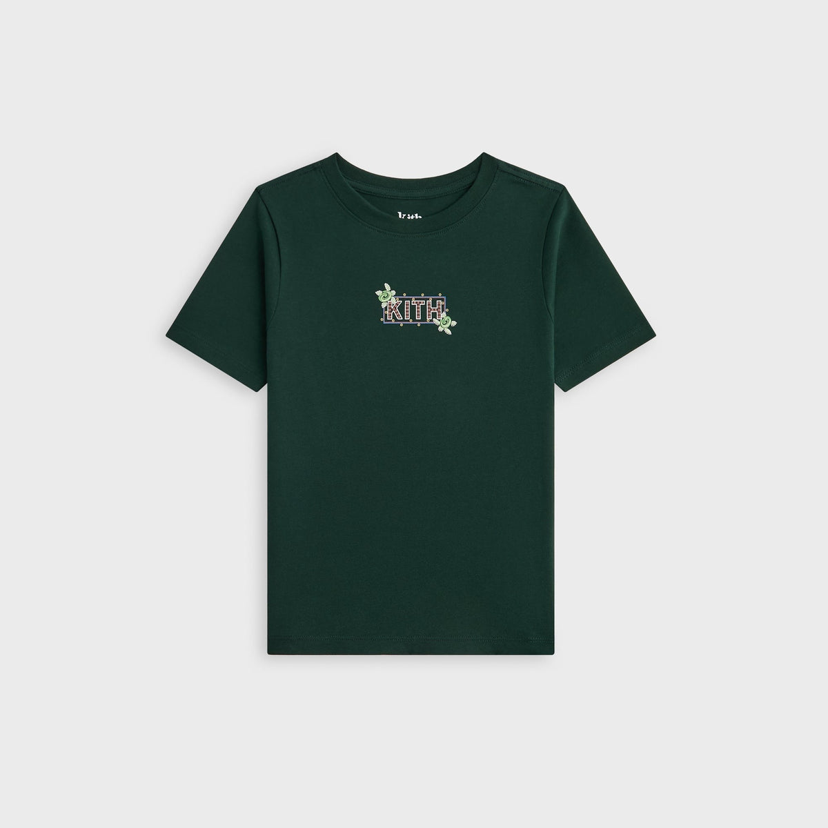 Kith Kids Beach Tile Classic Logo Graphic Tee - Stadium