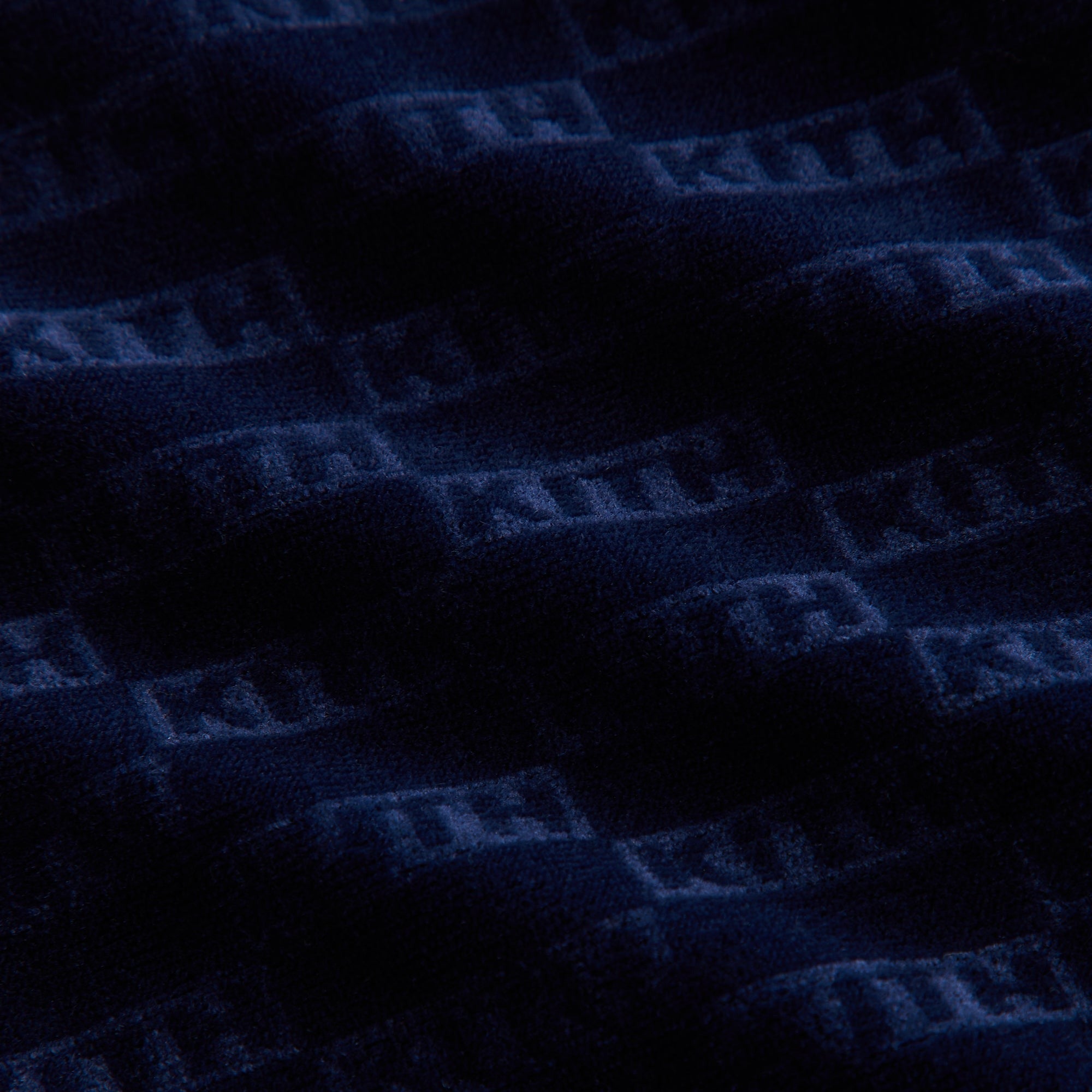 Kith Kids Monogram Velour Soccer Jersey - Nocturnal