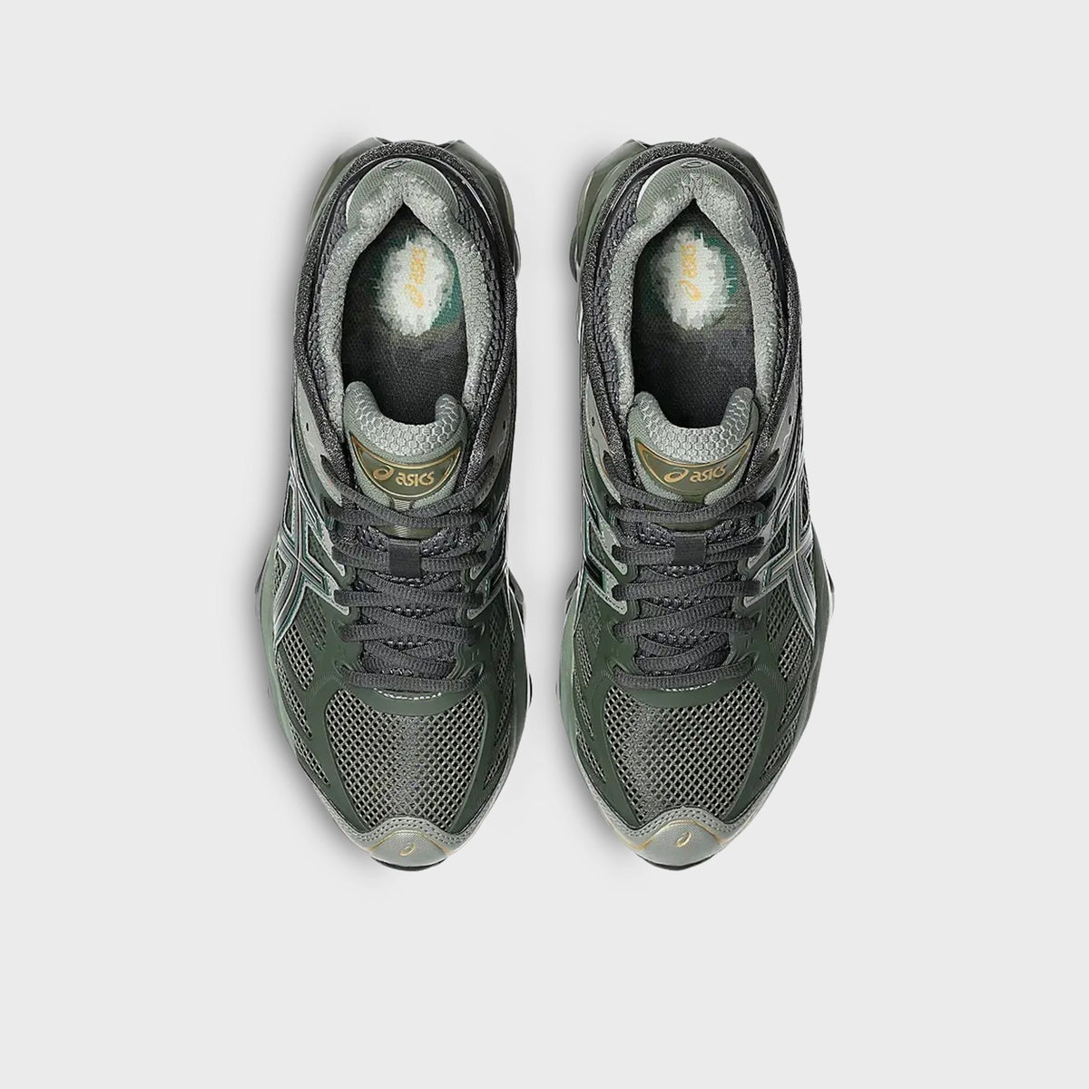 ASICS GEL-KINETIC 2.0 - Obsidian Grey / Olive Canvas