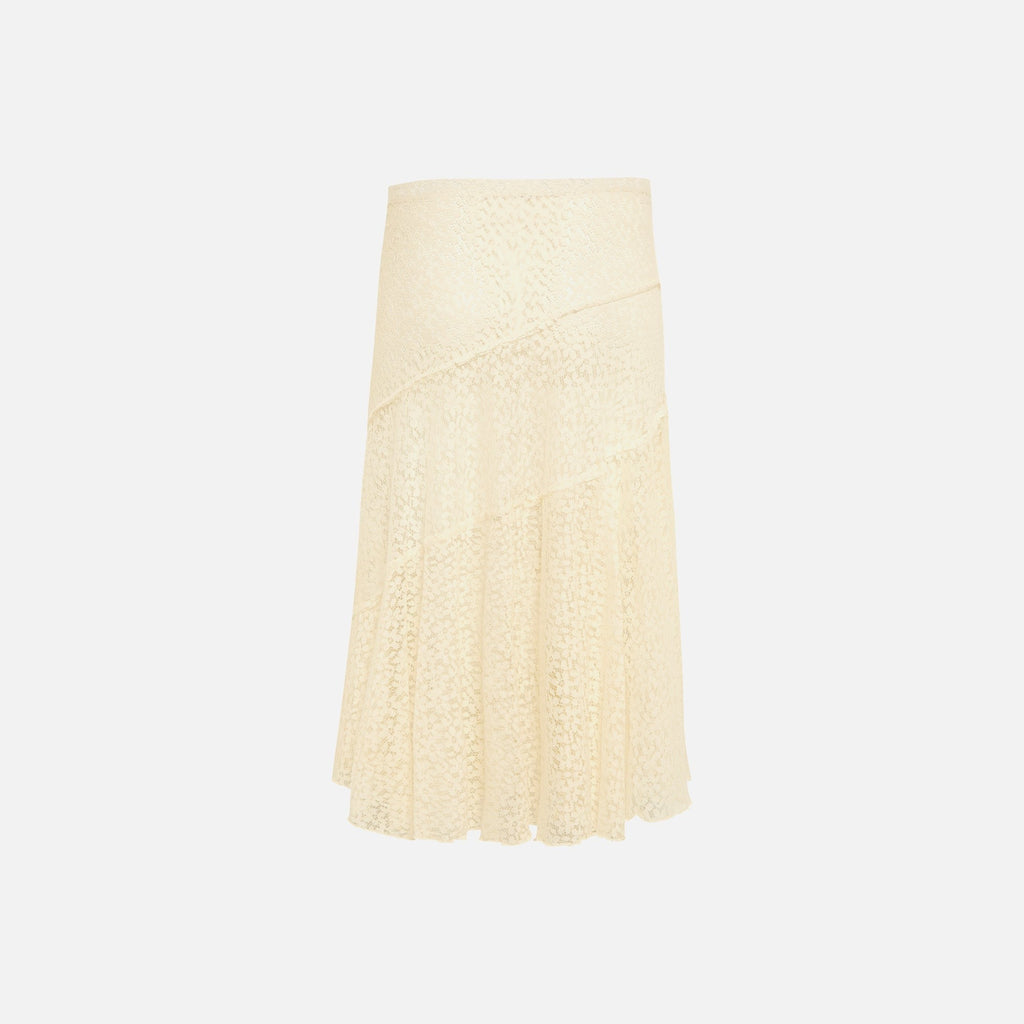 Siedres Yuka Midi Skirt - Ecru