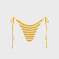Bond Eye Tie Side Vista Brief Bottom - Saffron / White Stripe