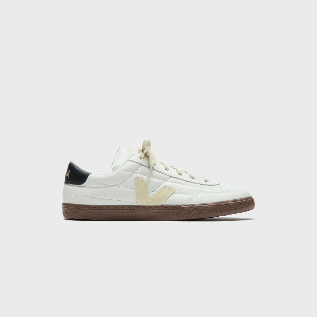 Veja Panenka Leather - White / Black / Bark