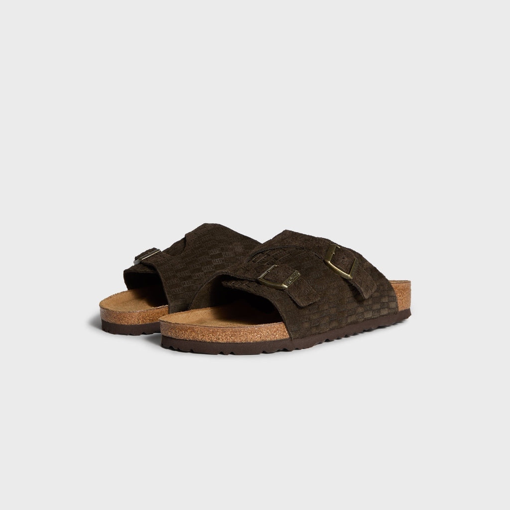 Kith for Birkenstock WMNS Zurich Deboss - Espresso