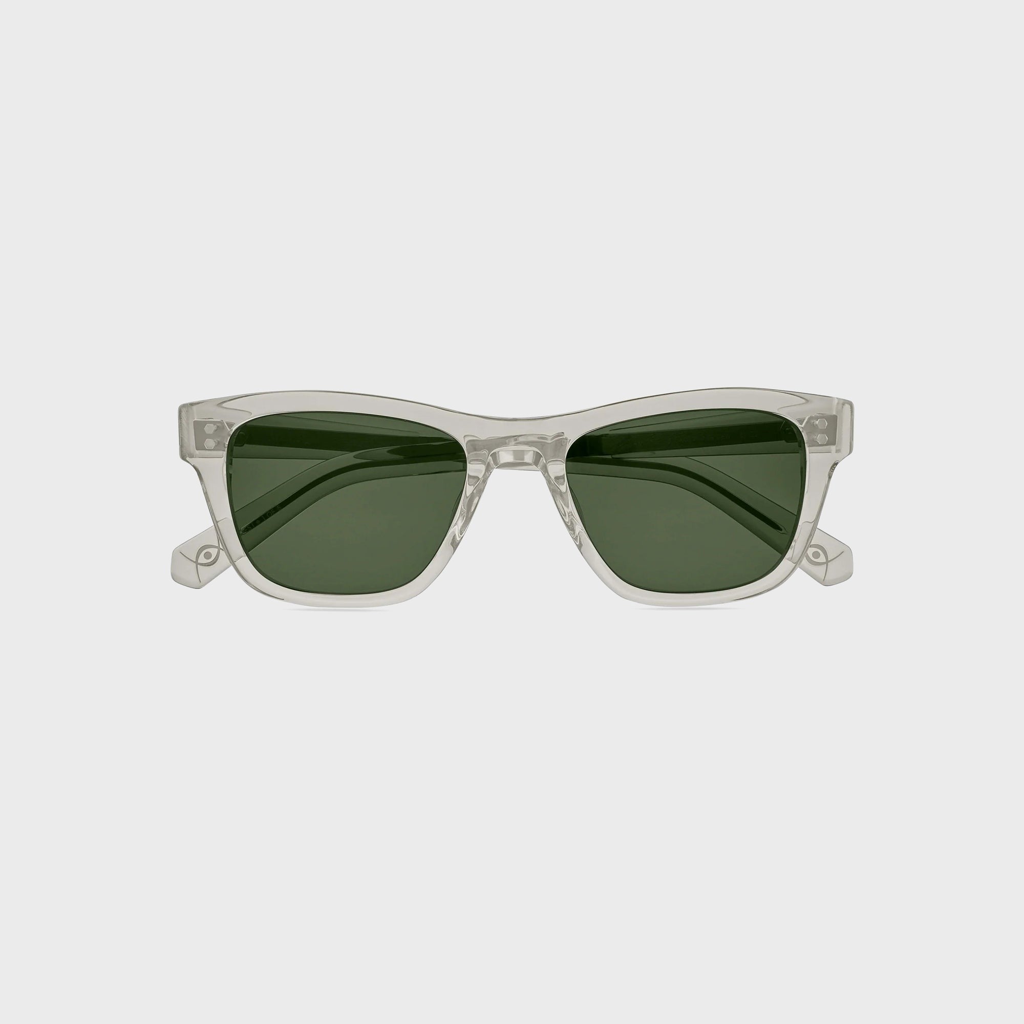 Garrett Leight Mr. Leight Damone Sunglass - Morning Dew / Matte Platinum