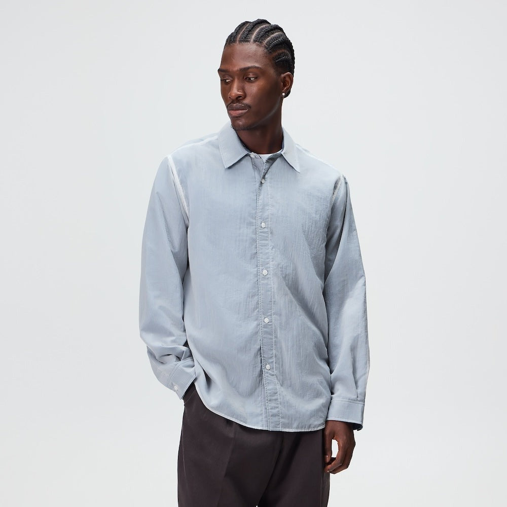 Kith Layered Stripe Georgie Shirt - White