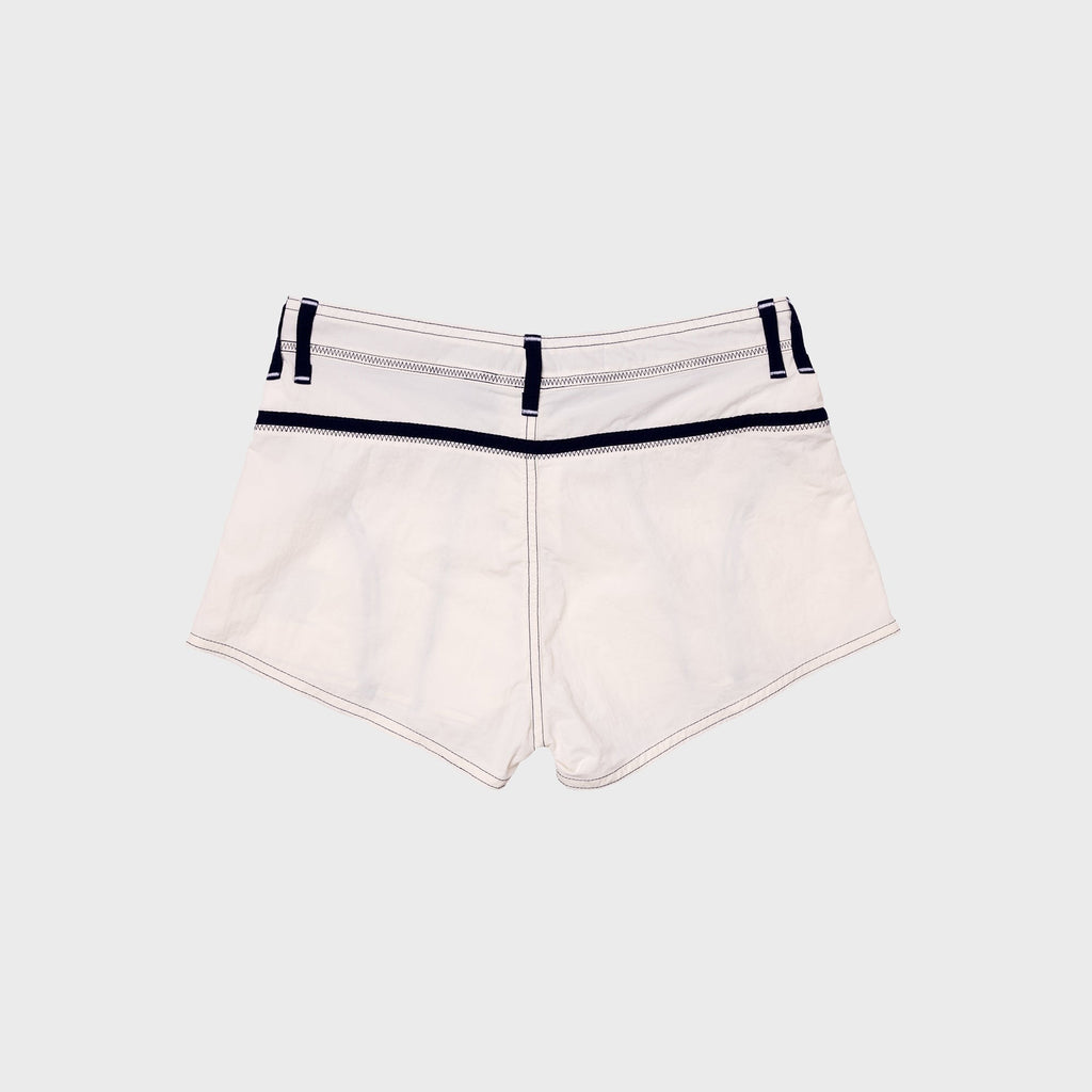 Made Some Short Short - White / Navy