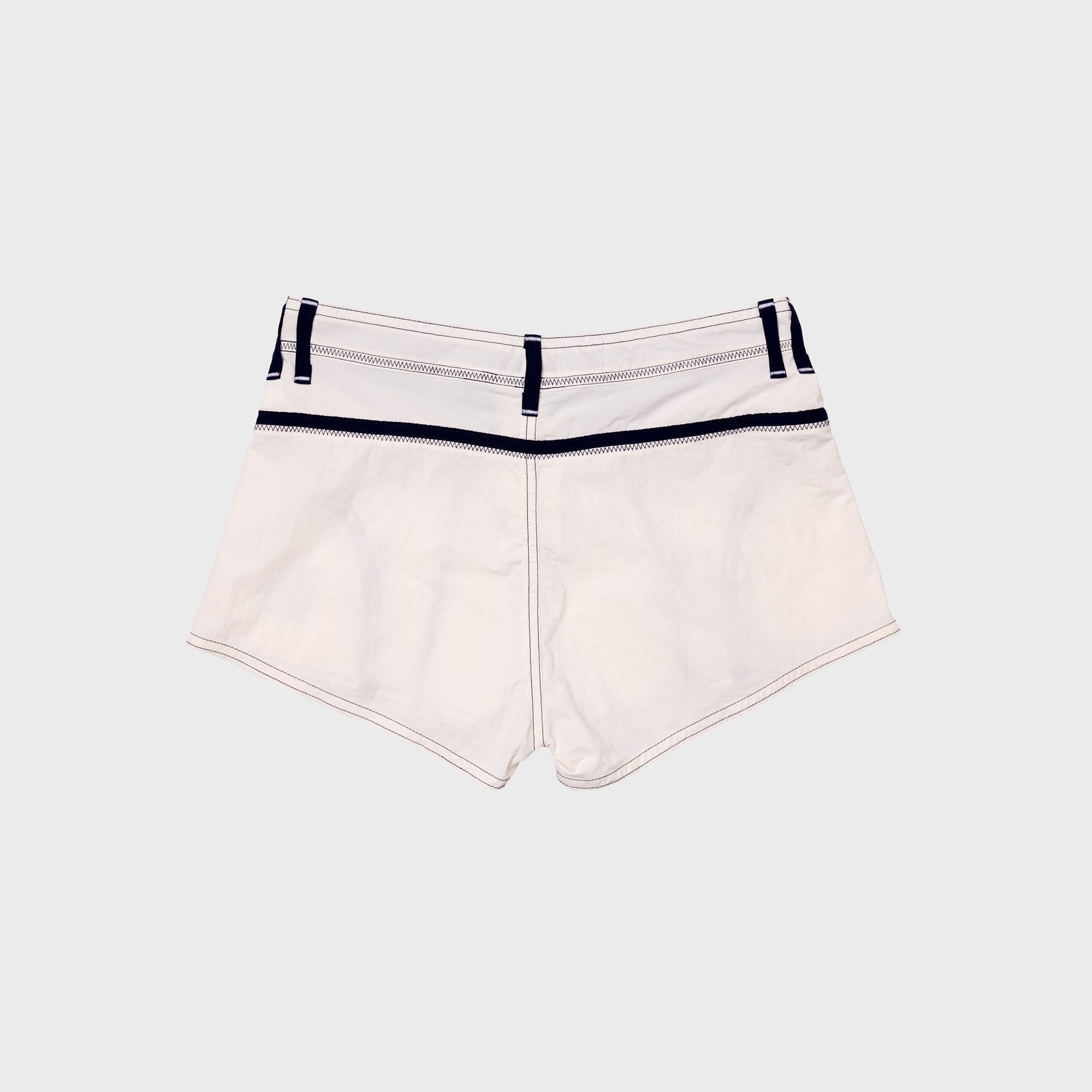 Made Some Short Short - White / Navy