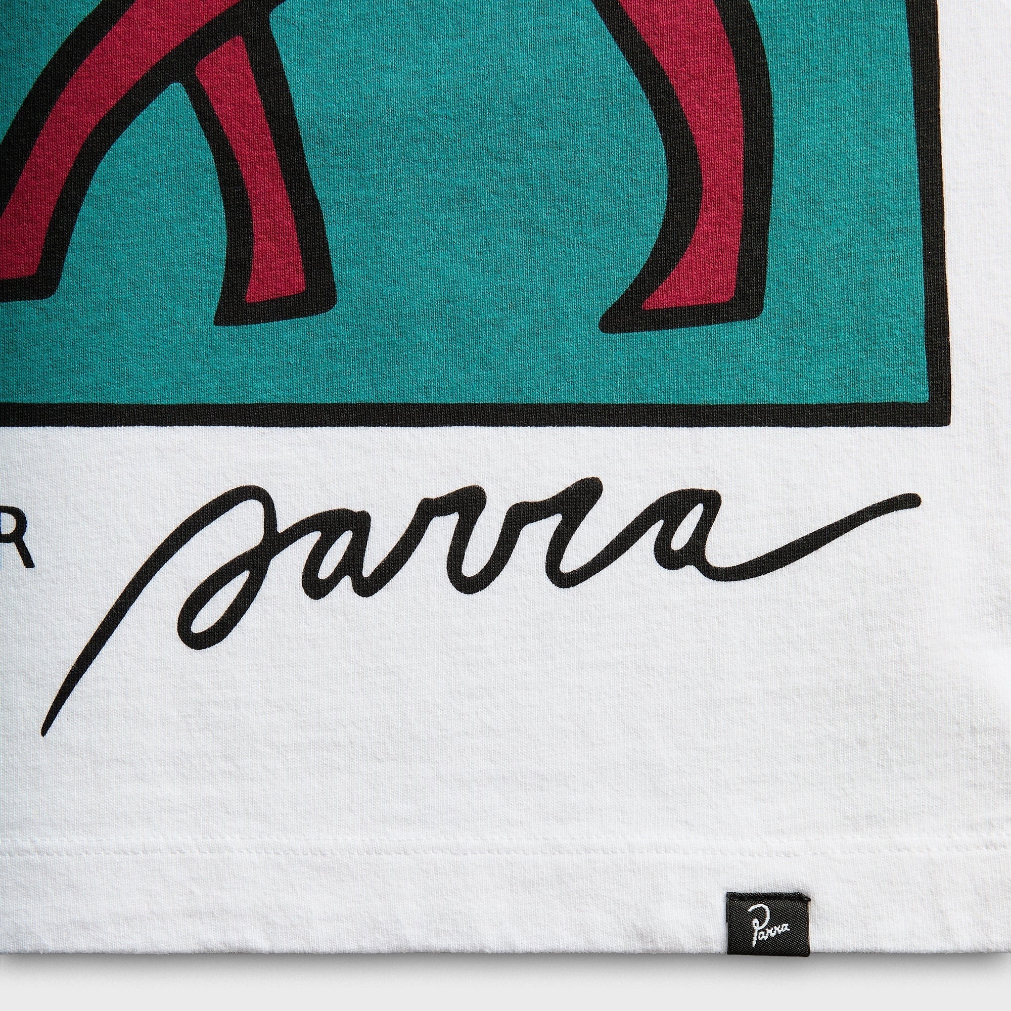 by Parra Bear Dog Hammer Tee - White