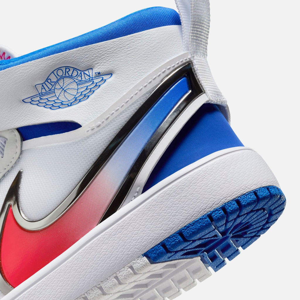 Jordan PS Jordan 1 Mid RM Easyon White / Siren Red / Racer Blue