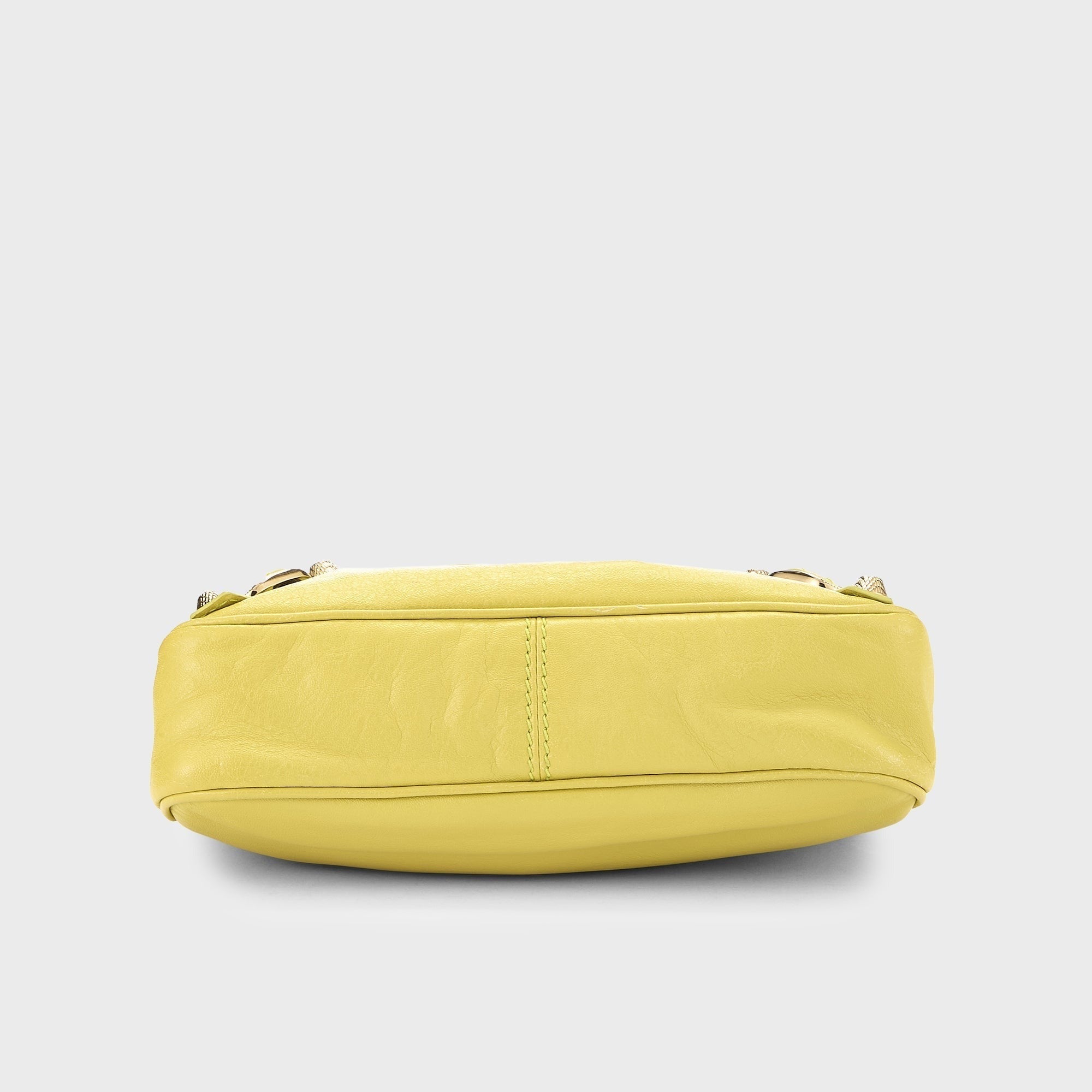WGACA Balenciaga Agneau Giant 12 Hip Bag - Yellow