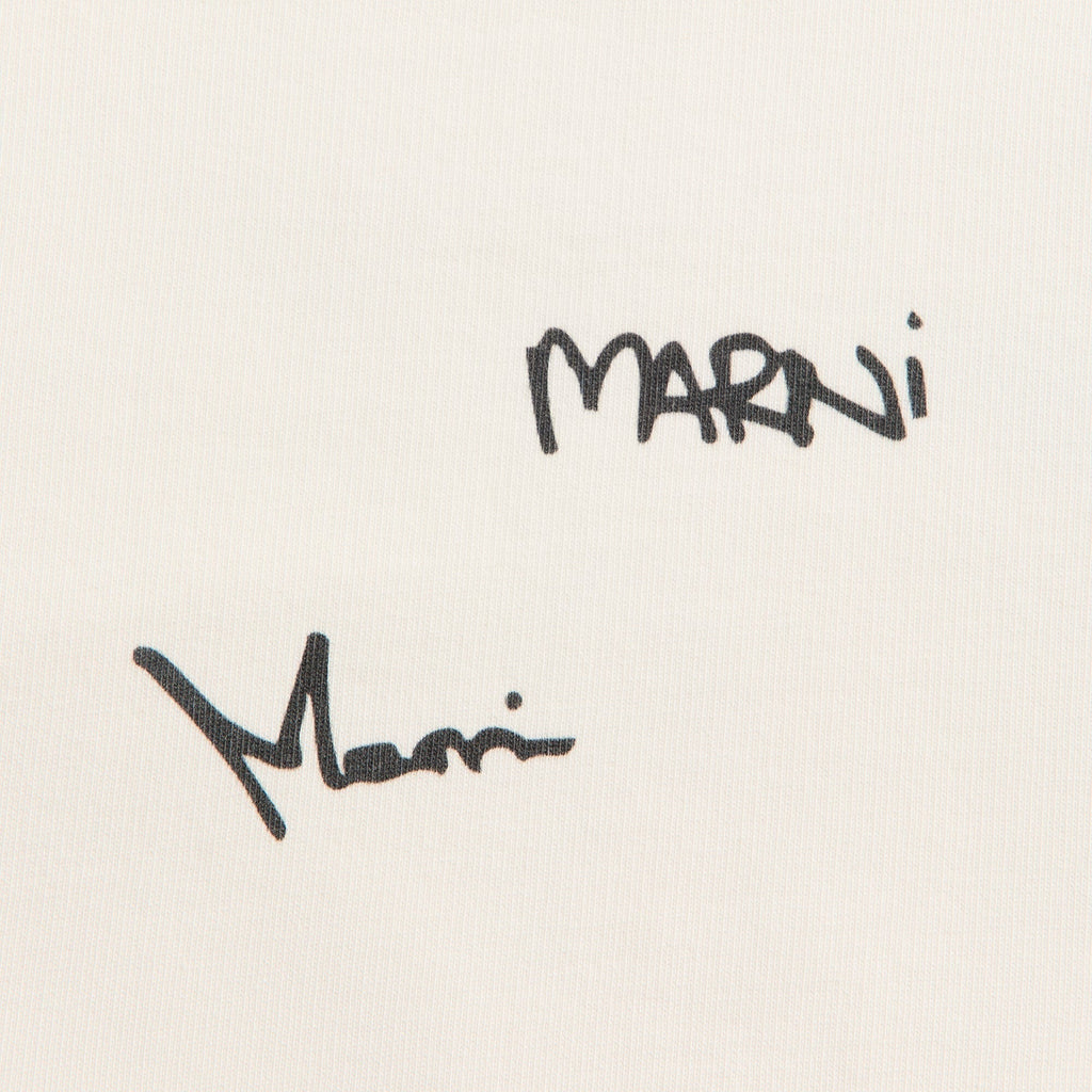 Marni Long Sleeve Sweatshirt - Natural White