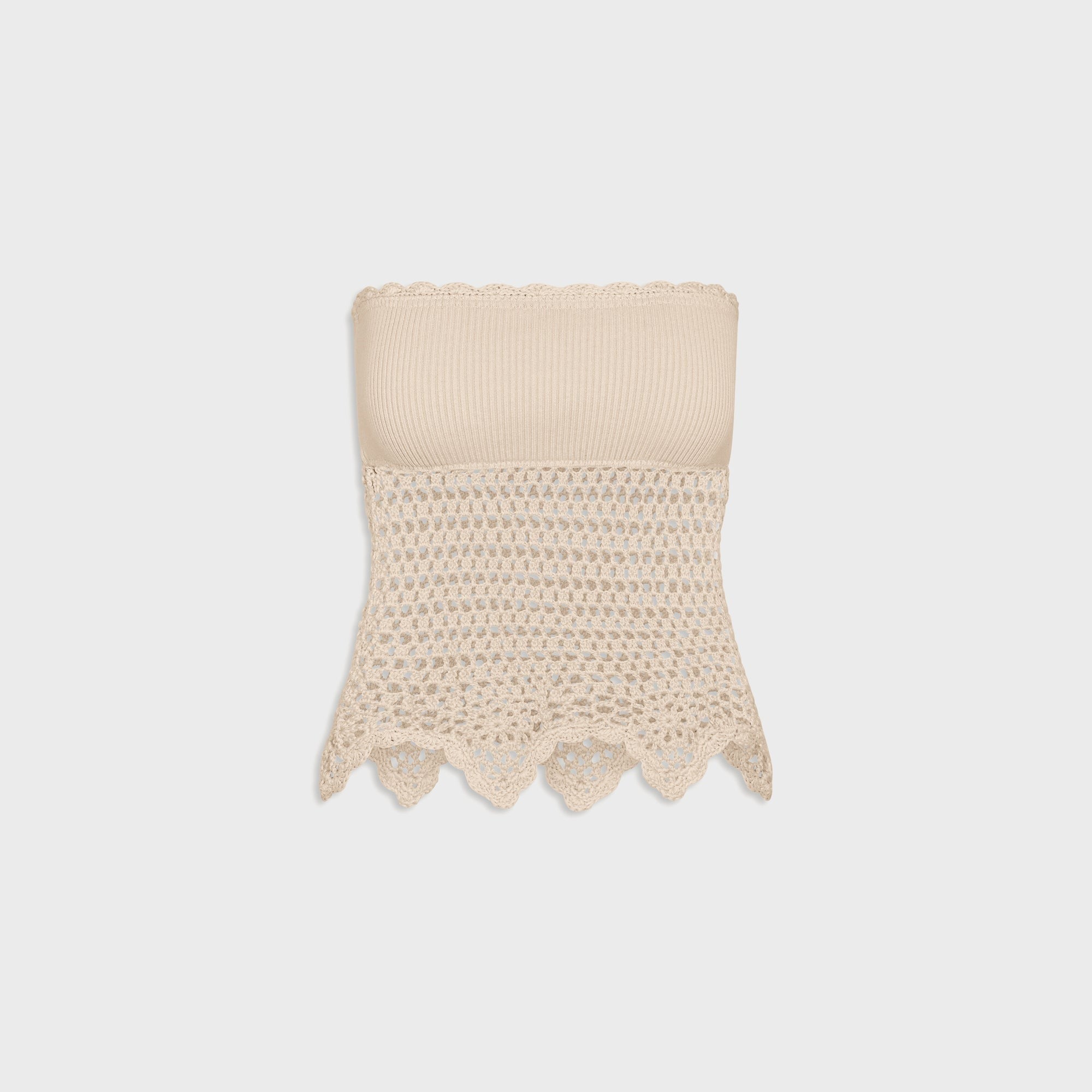 Frankies Bikinis Star Crochet Tube Top - Summer Crochet